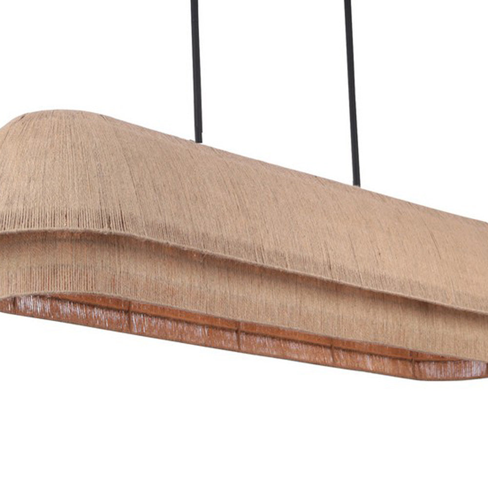 Seychelles Linear Pendant Light in Detail.