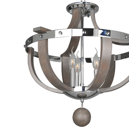 Sharlow Semi Flush Mount Ceiling Light in Detail.
