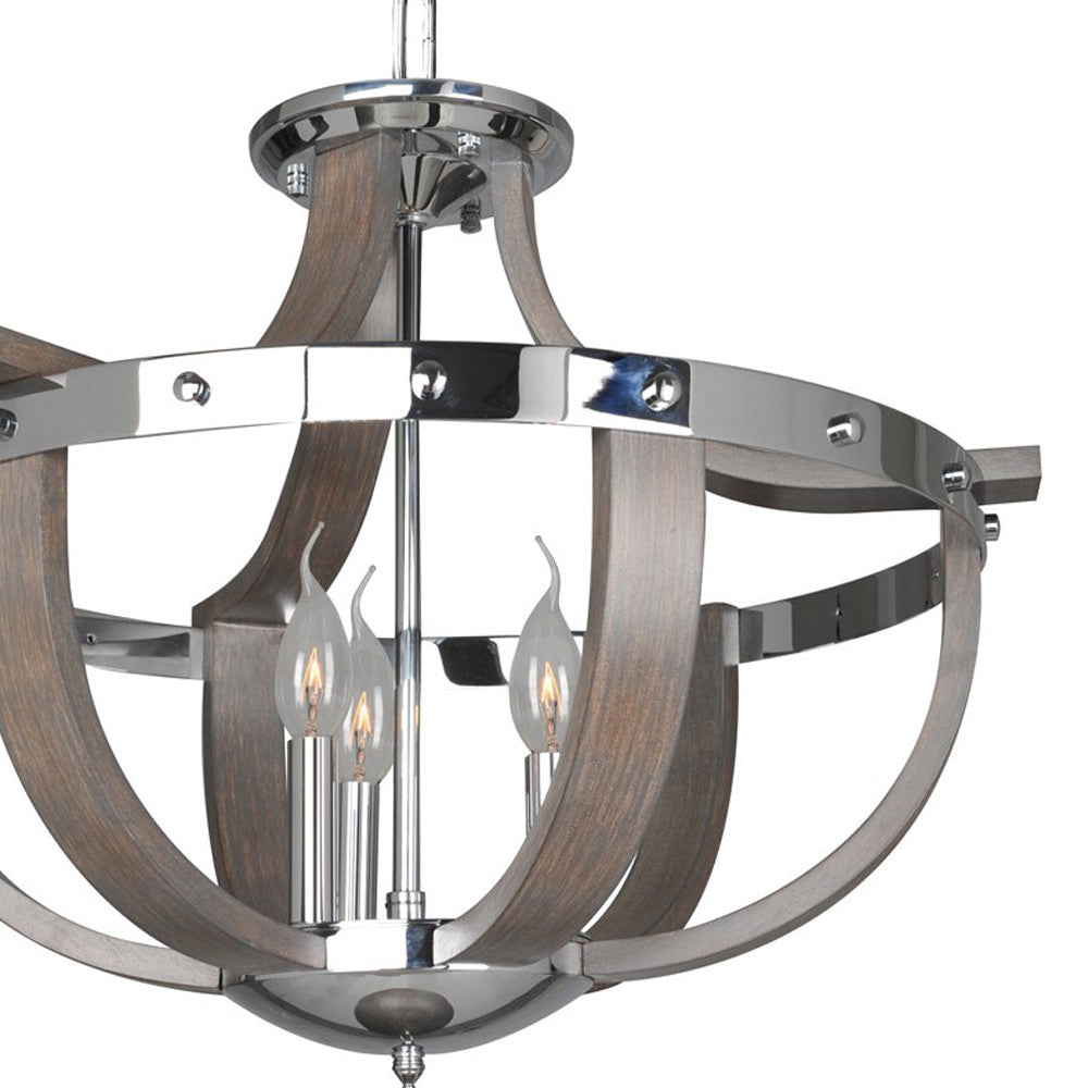 Sharlow Semi Flush Mount Ceiling Light in Detail.