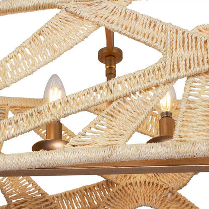 Soga Linear Pendant Light in Detail.