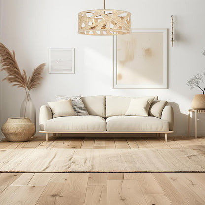 Soga Pendant Light in living room.