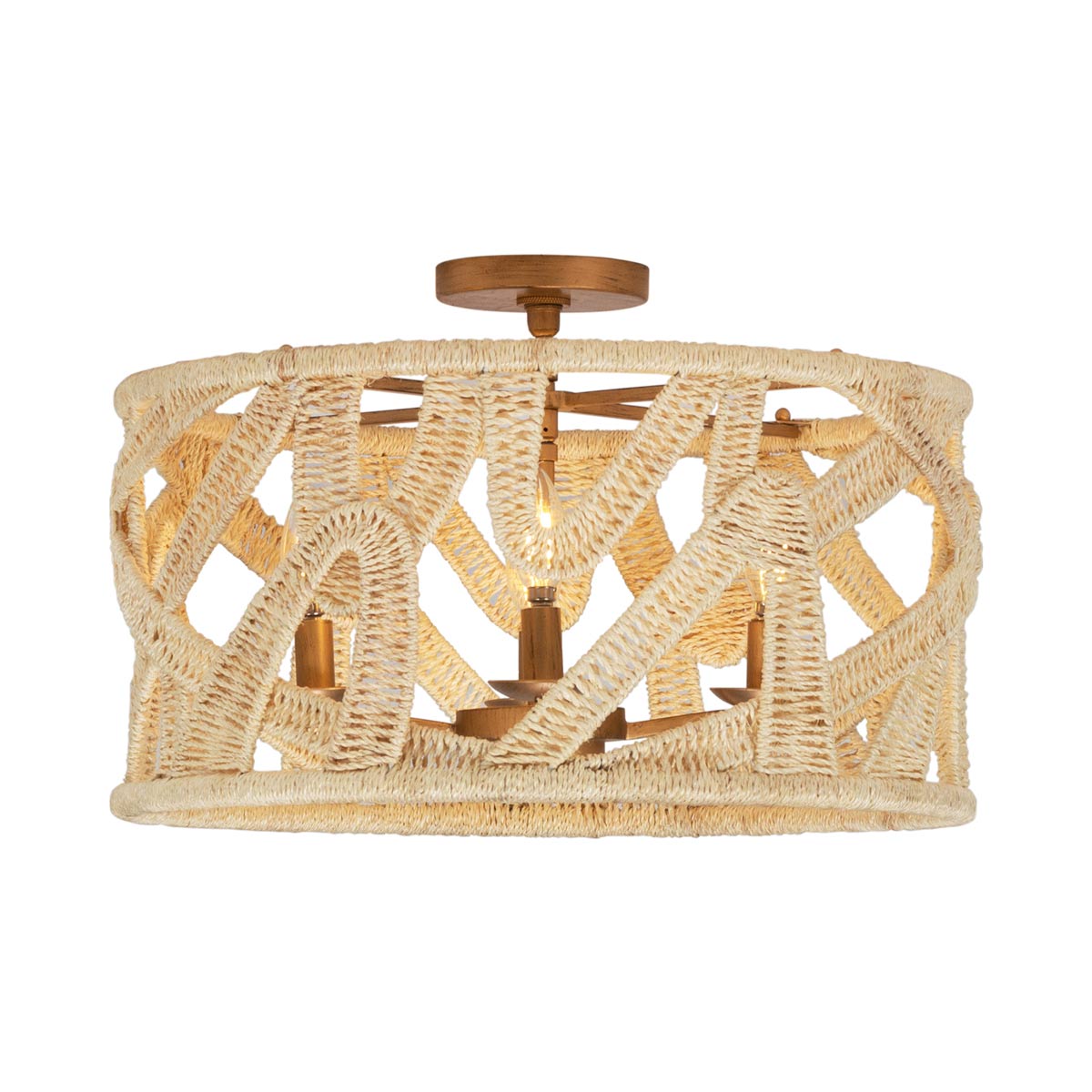 Soga Semi Flush Mount Ceiling Light.