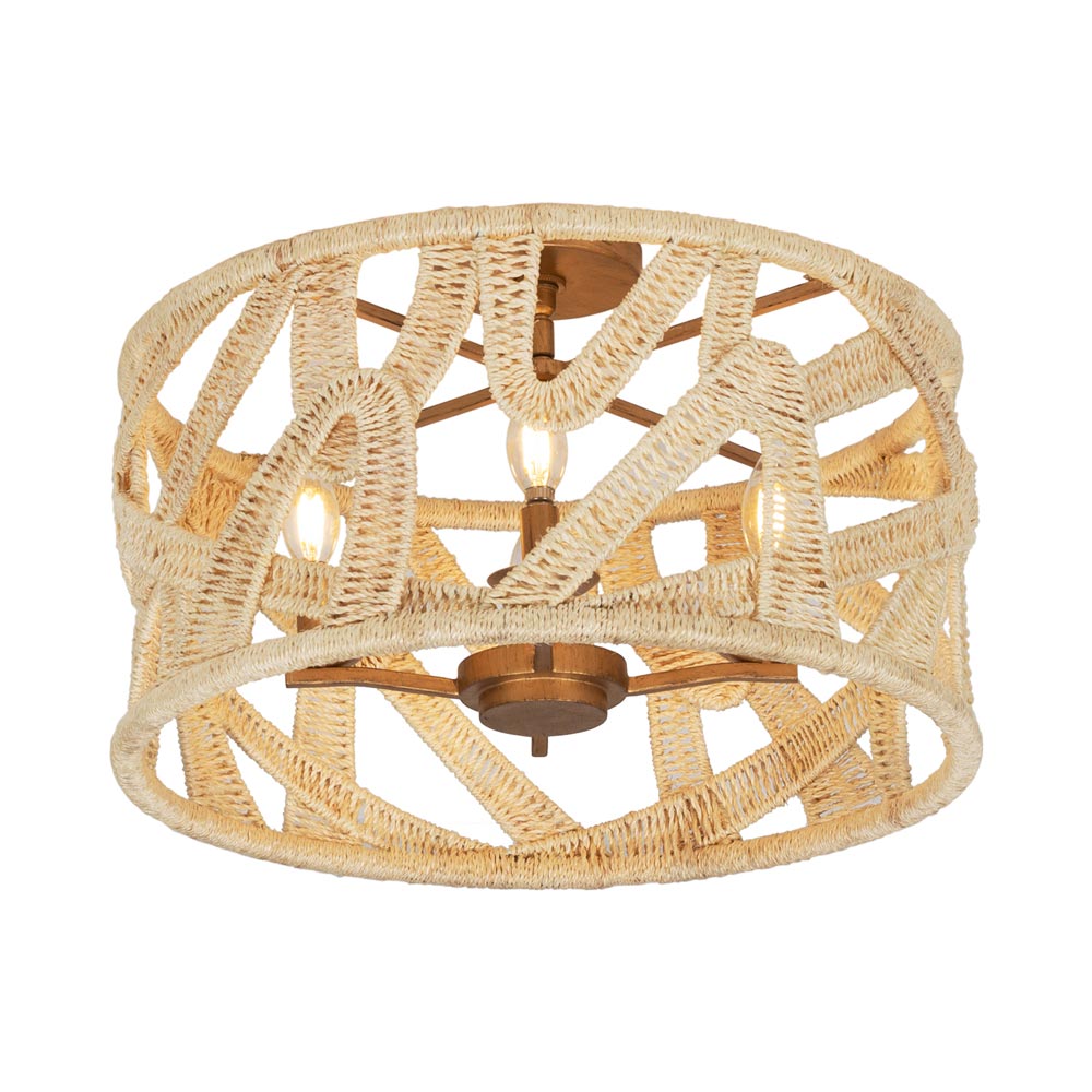 Soga Semi Flush Mount Ceiling Light in Detail.