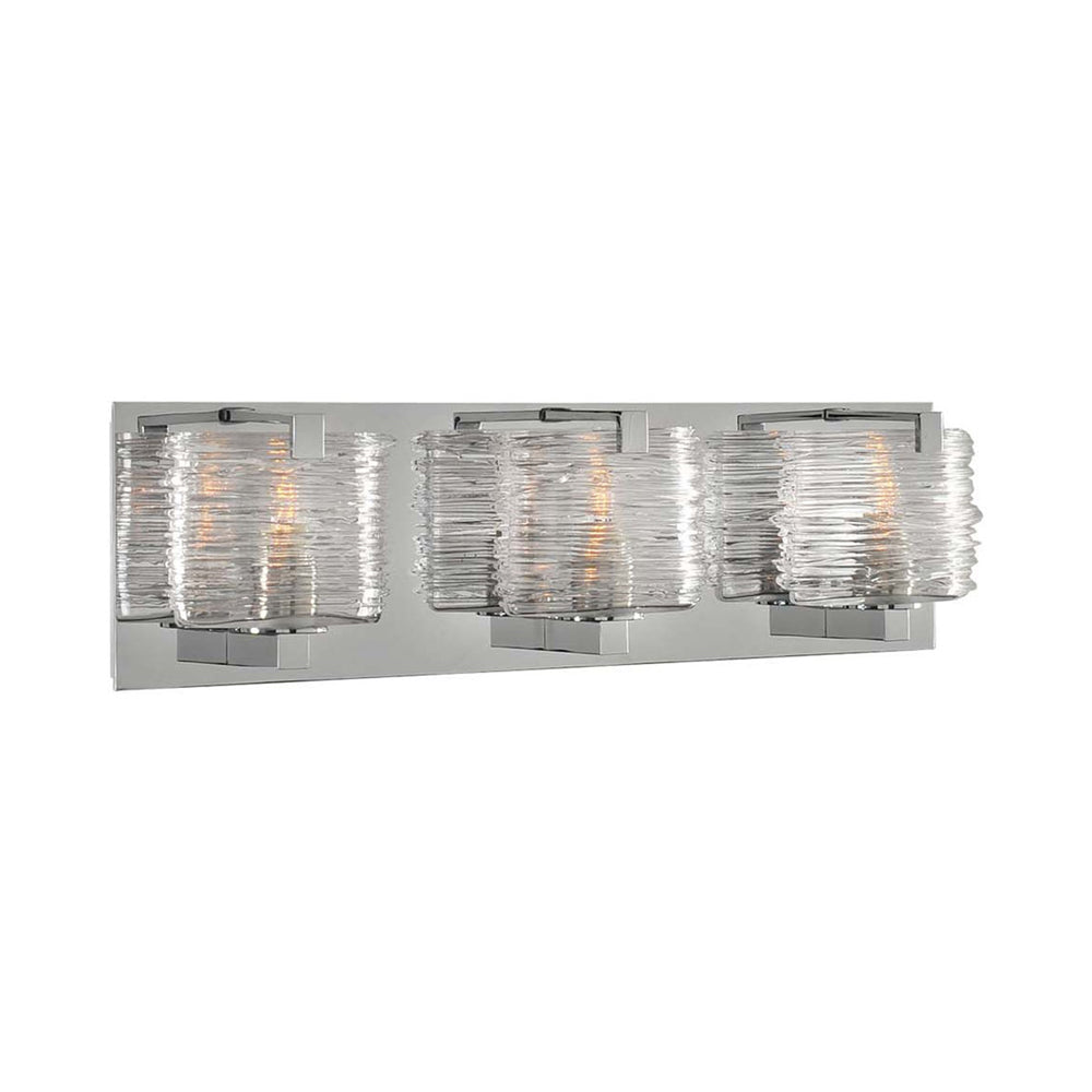 South Bay Bath Vanity Light in Polished Chrome (3-Light).