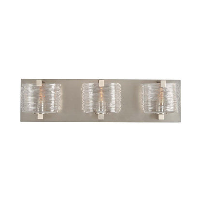 South Bay Bath Vanity Light in Satin Nickel (3-Light).