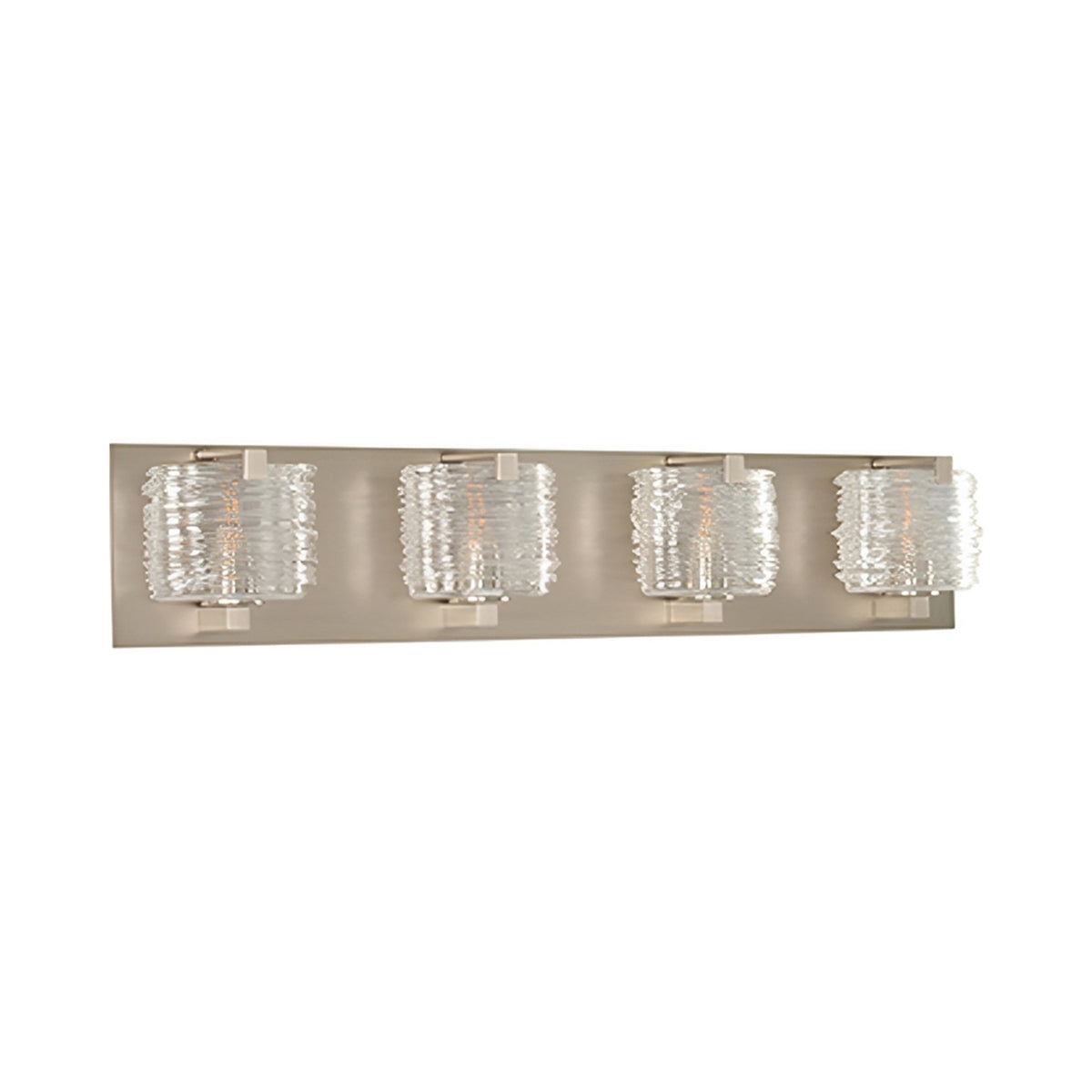 South Bay Bath Vanity Light in Satin Nickel (4-Light).