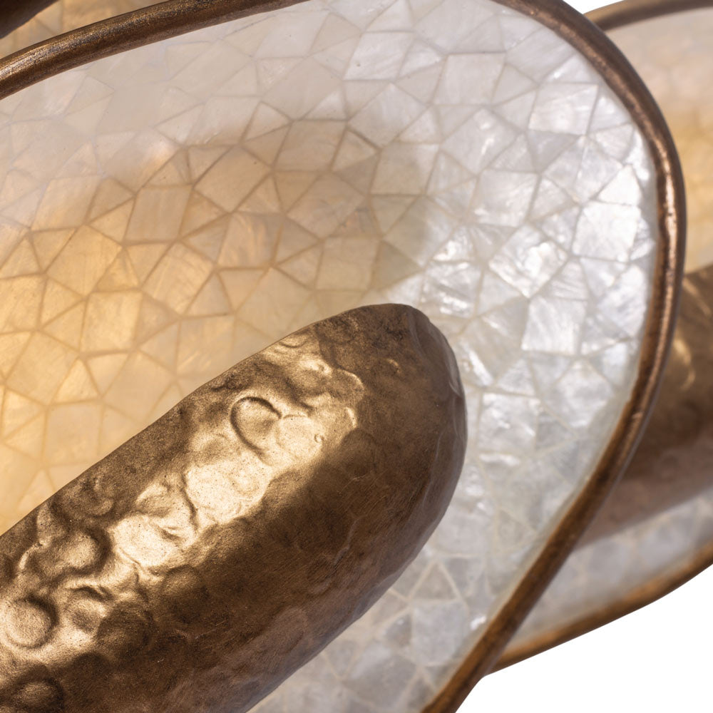 Spat Tiered Chandelier in Detail.