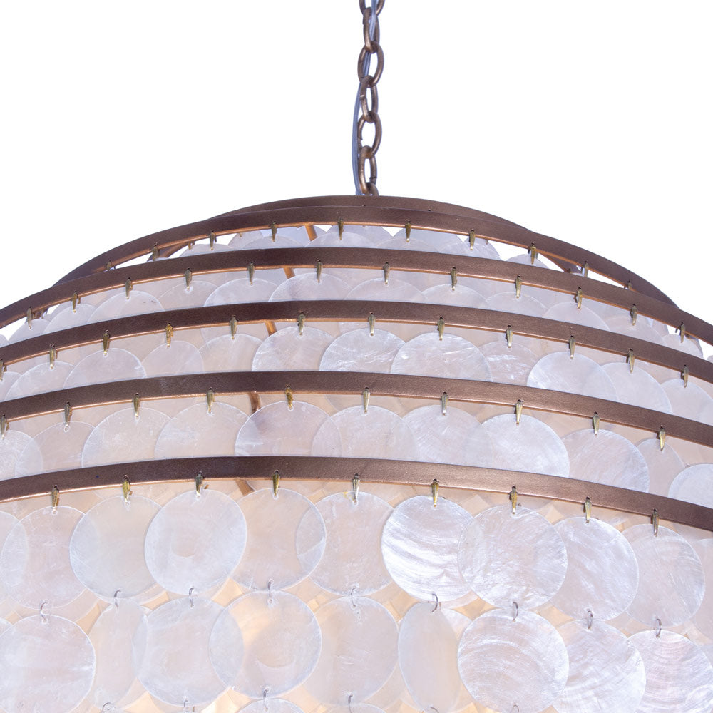 Sphere Pendant Light in Detail.
