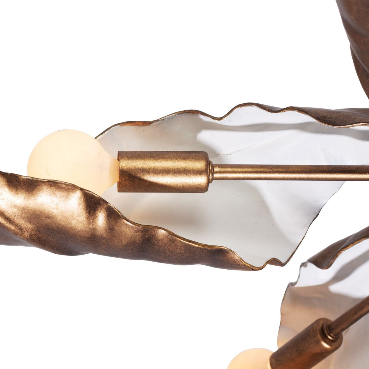 Spira Chandelier in Detail.