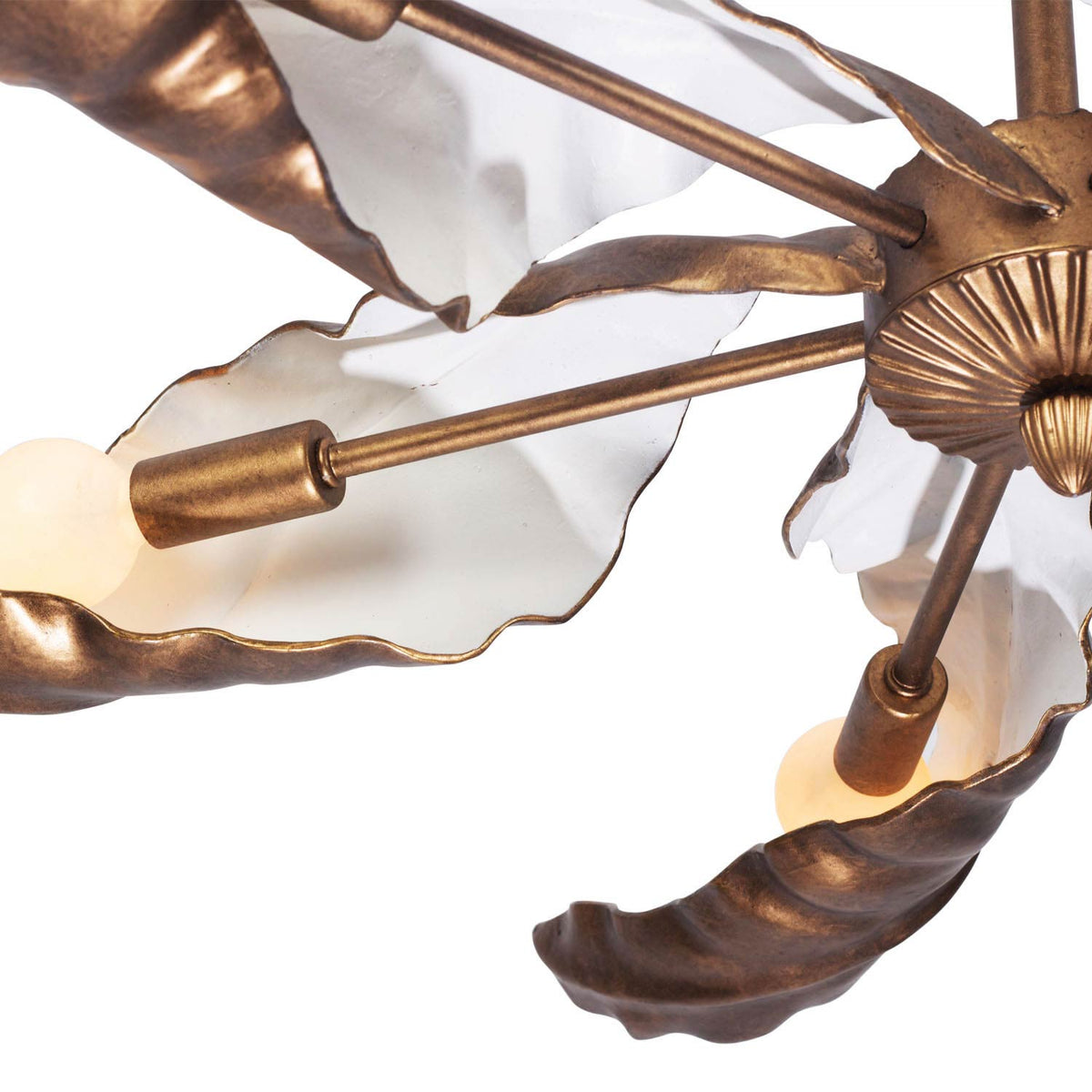 Spira Chandelier in Detail.
