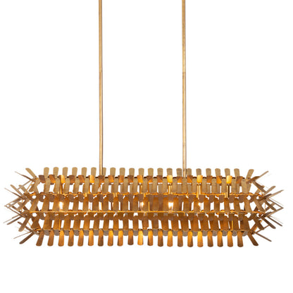 Spur Linear Pendant Light in Detail.