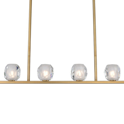 Stella Linear Pendant Light in Detail.