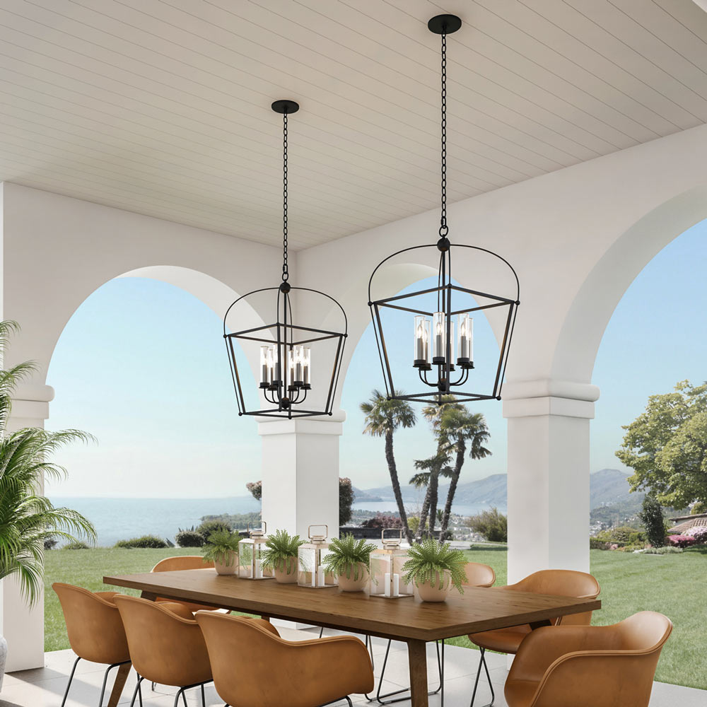 Sutter Outdoor Pendant Light in Outside Area.