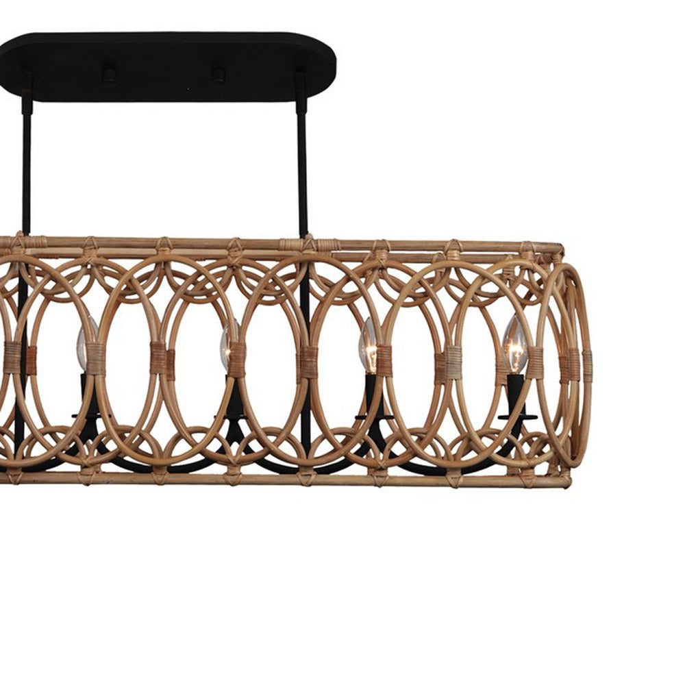 Tablas Linear Pendant Light in Detail.