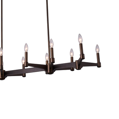 Tono Linear Pendant Light in Detail.