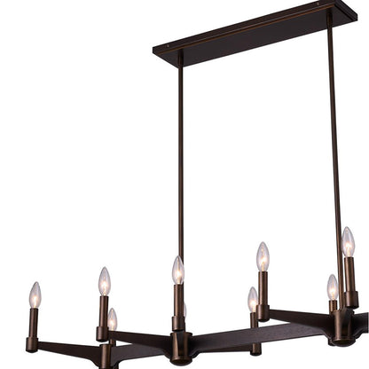 Tono Linear Pendant Light in Detail.