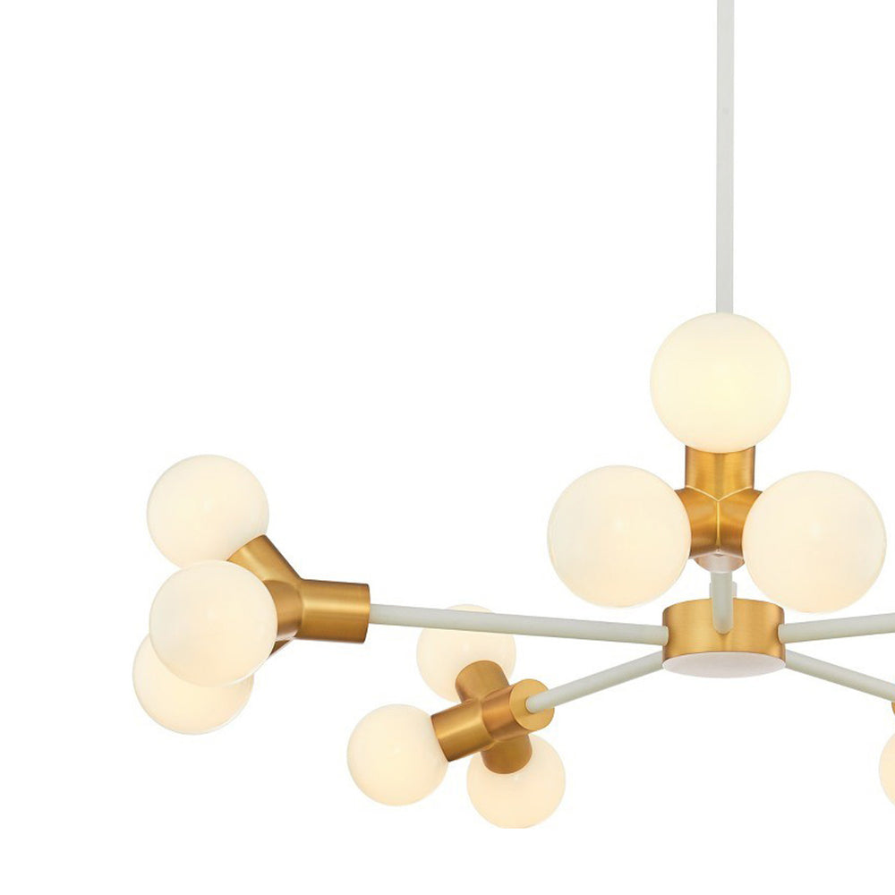 Tres Chandelier in Detail.