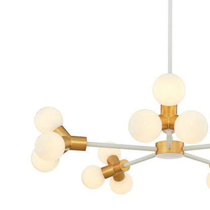 Tres Chandelier in Detail.