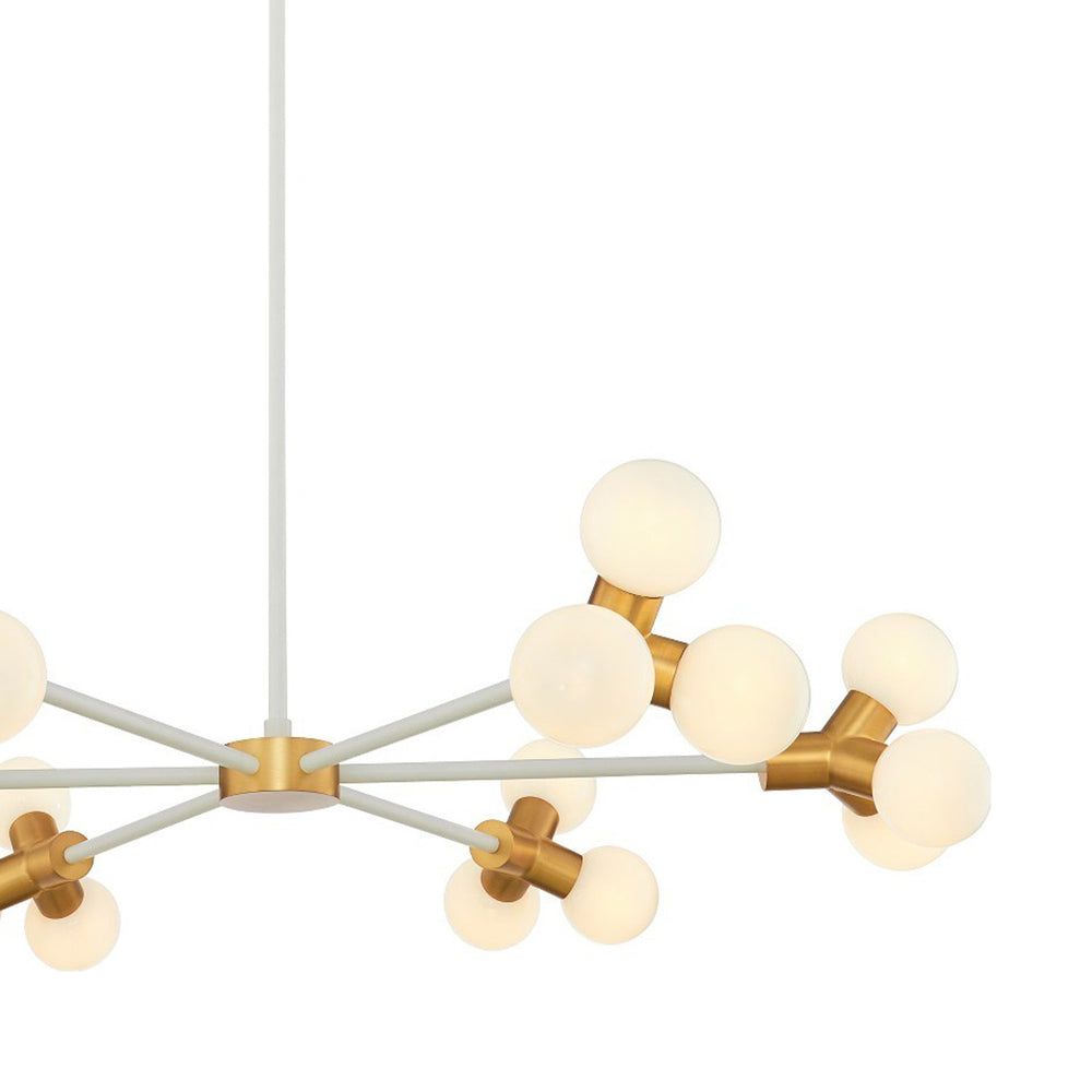Tres Chandelier in Detail.