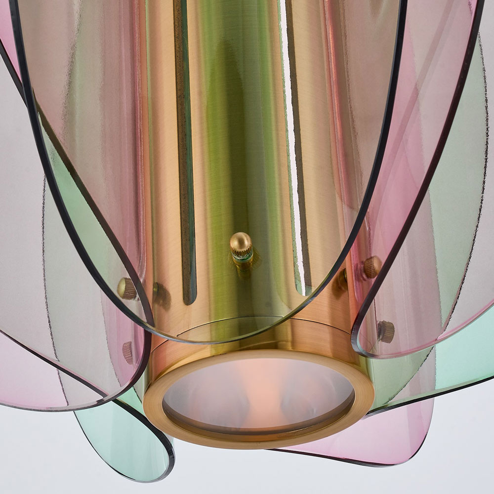 Tulipa LED Pendant Light in Detail.
