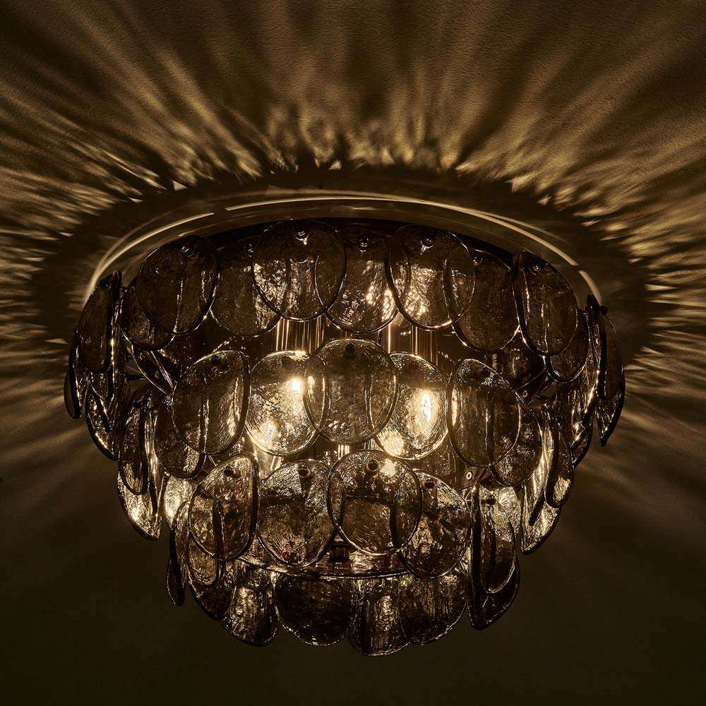 Uroko Flush Mount Ceiling Light in Detail.