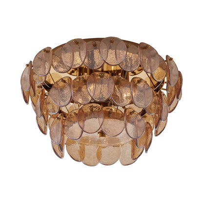 Uroko Flush Mount Ceiling Light in Detail.