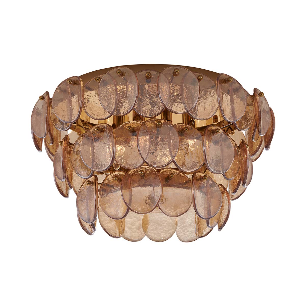 Uroko Flush Mount Ceiling Light in Detail.
