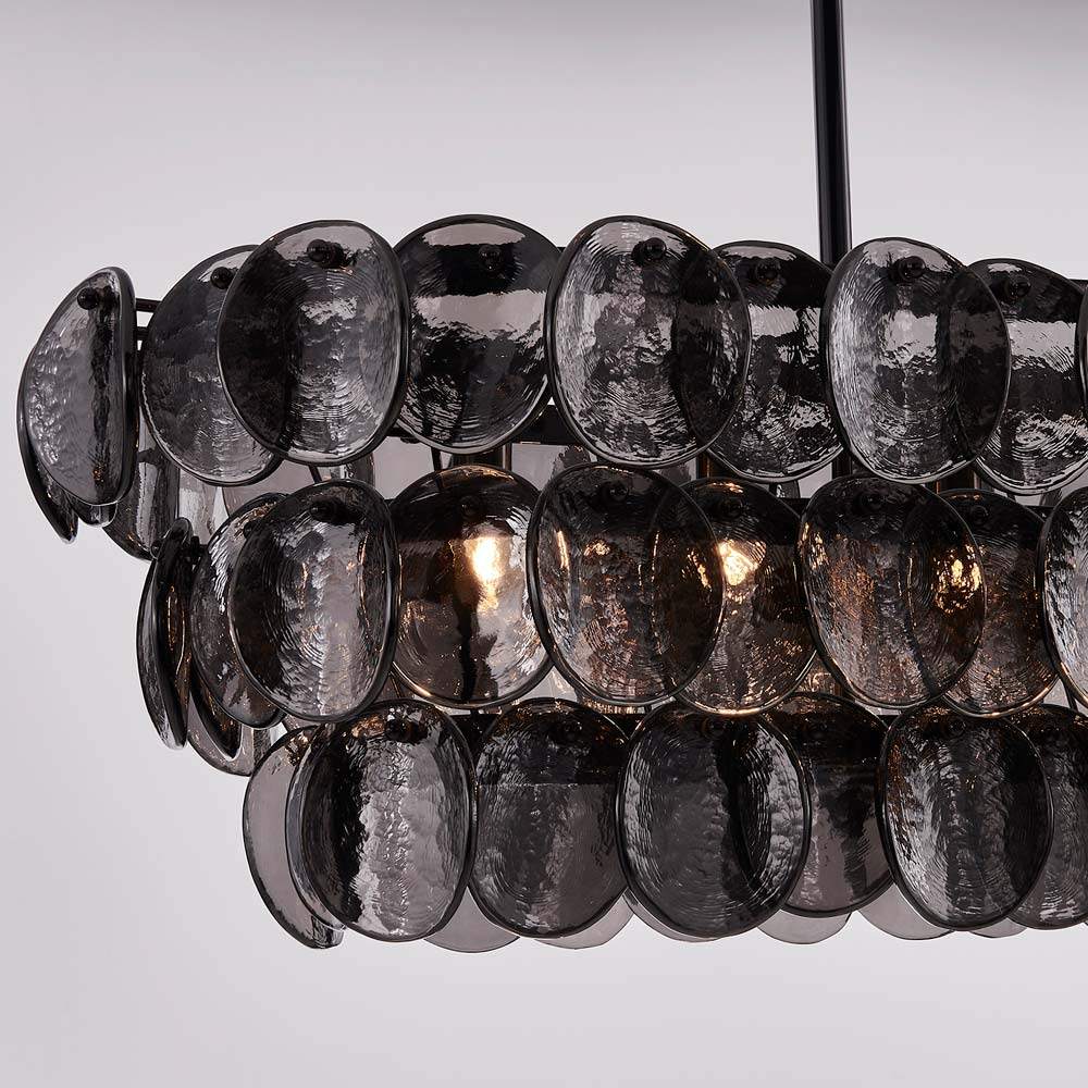 Uroko Linear Pendant Light in Detail.
