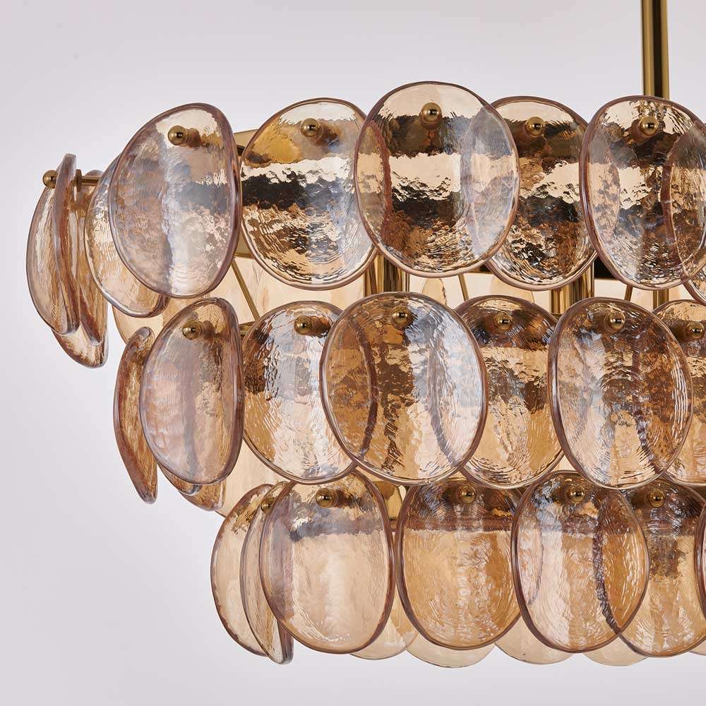 Uroko Linear Pendant Light in Detail.