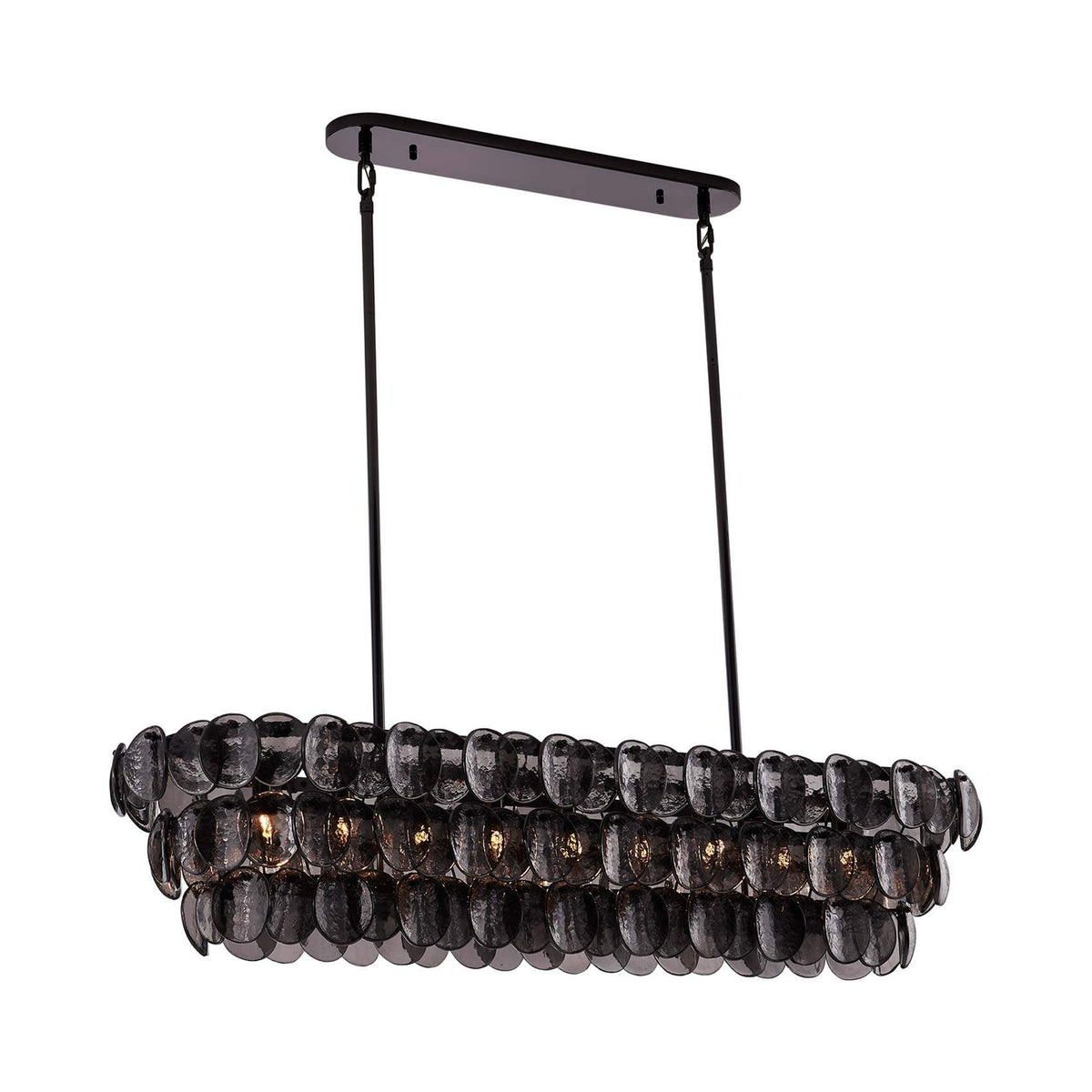 Uroko Linear Pendant Light in Detail.