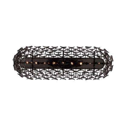 Uroko Linear Pendant Light in Detail.