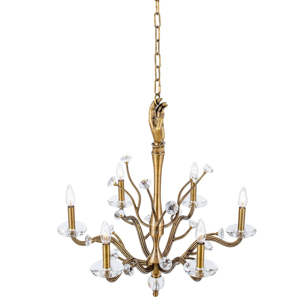 Venus Chandelier in Detail.