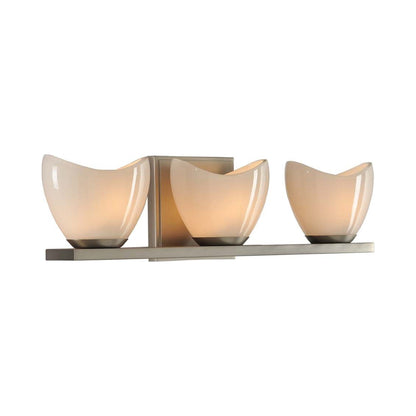 Vero Bath Vanity Light in Satin Nickel (3-Light).