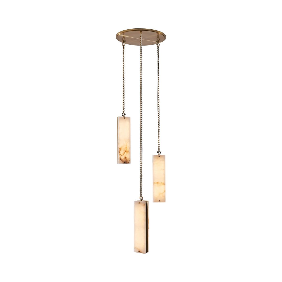 Vertical LED Multi Light Pendant Light (3-Light).