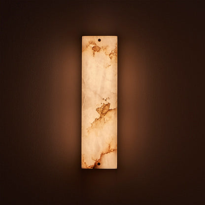 Vertical LED Wall Light in Detail.