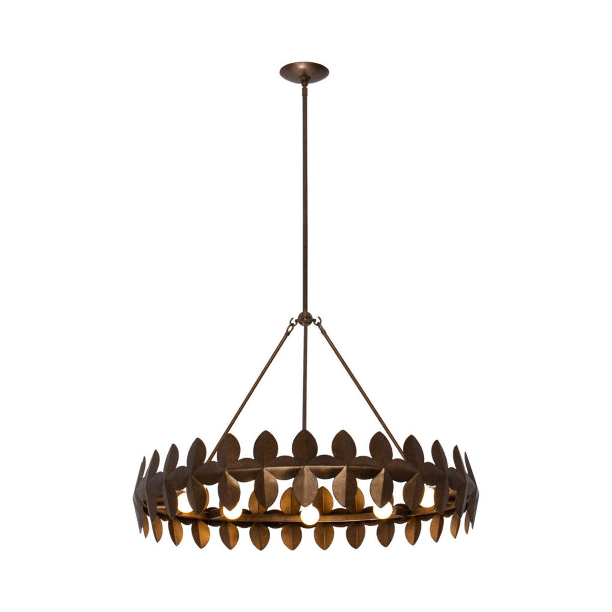 Vittoria Chandelier in Detail.