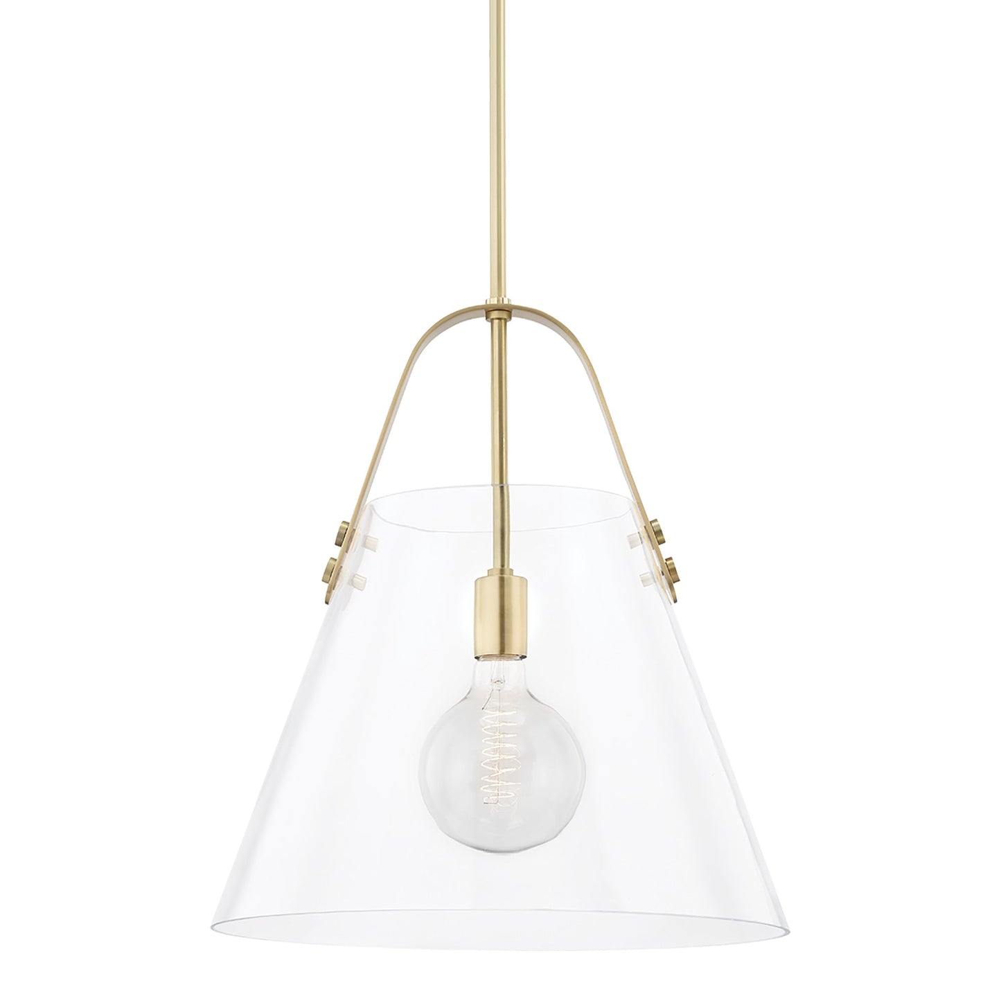 Karin Pendant Light in Aged Brass (X-Large).