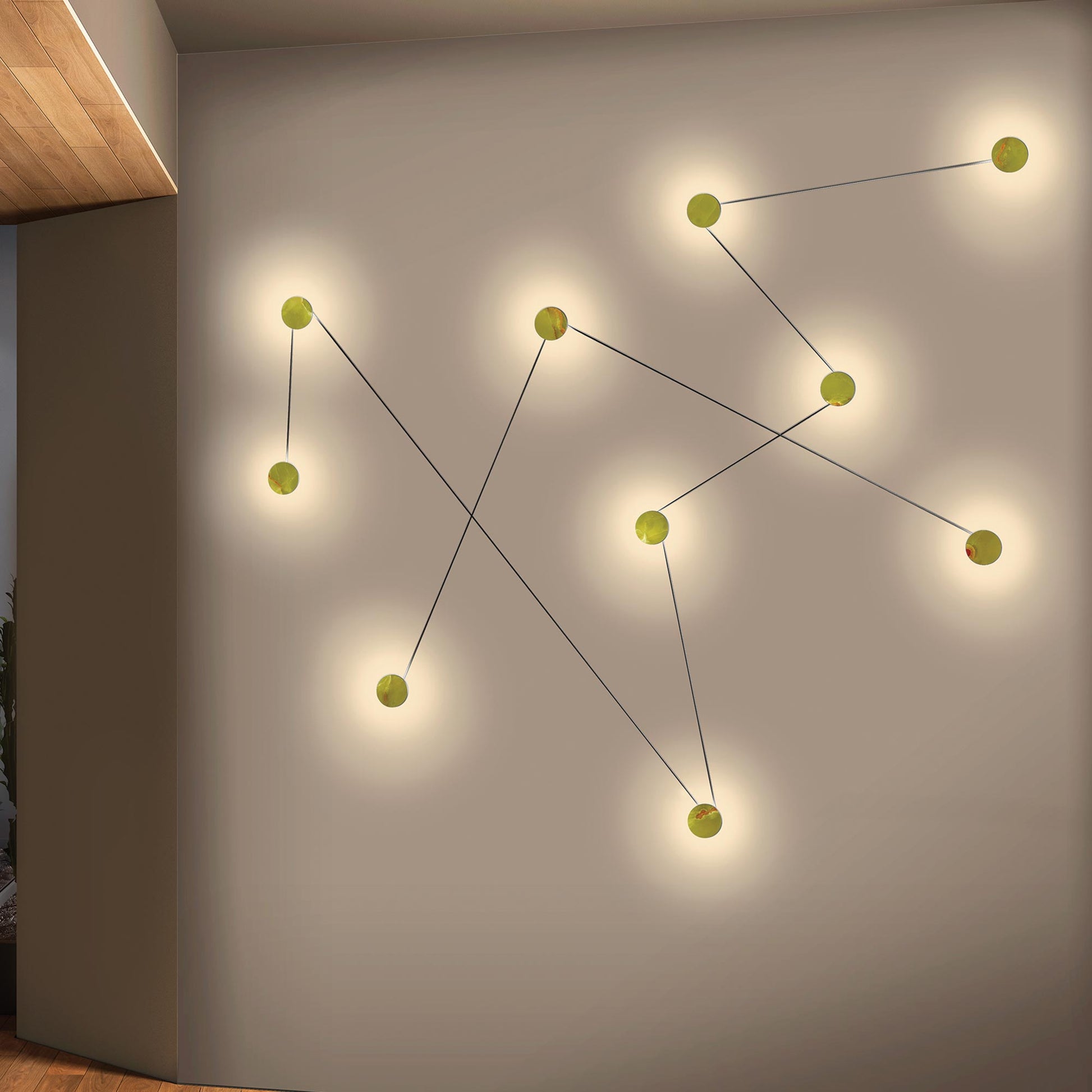 Azou LED Wall Light in Detail.