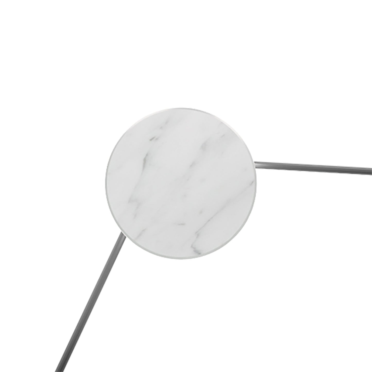 Azou LED Wall Light in White Marble.