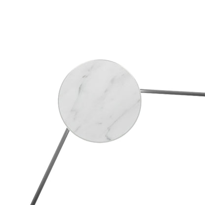 Azou LED Wall Light in White Marble.