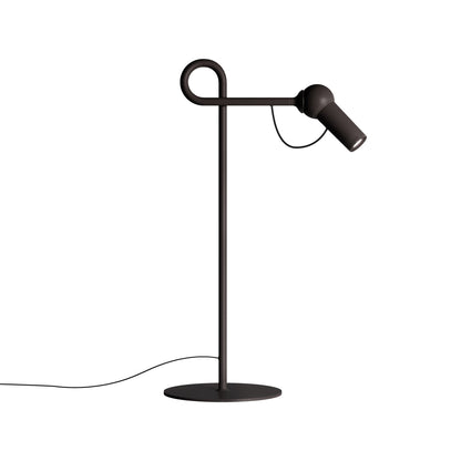 Bird LED Table Lamp in Black.