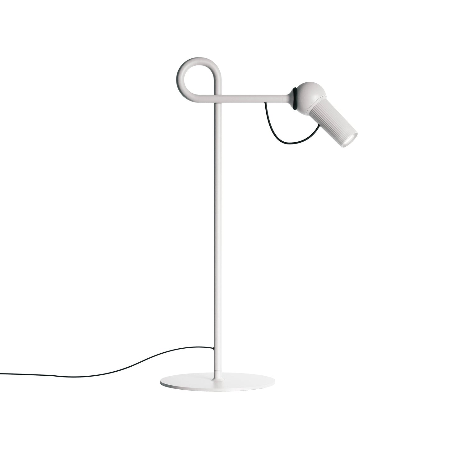 Bird LED Table Lamp in White.