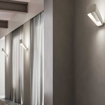 Frame Wall Light in hallway.