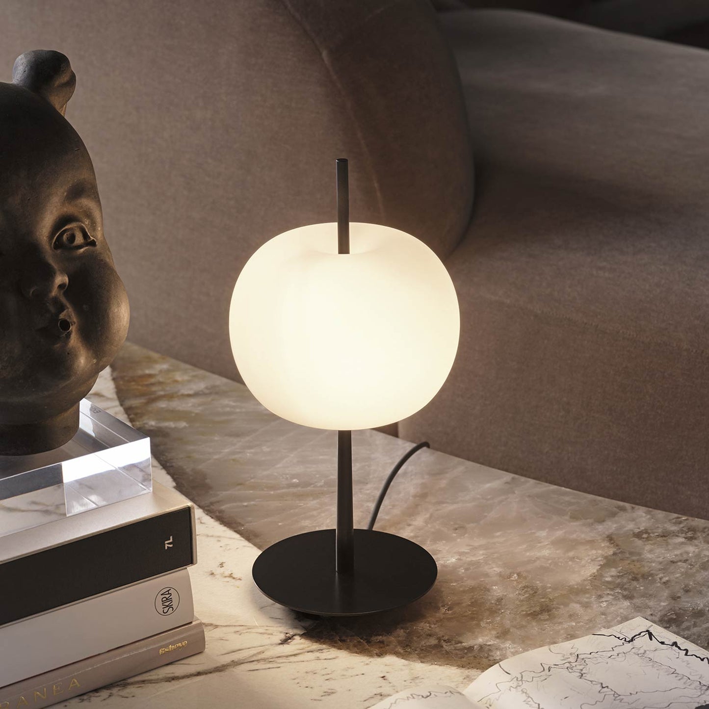 Kushi LED Table Lamp in Detail.