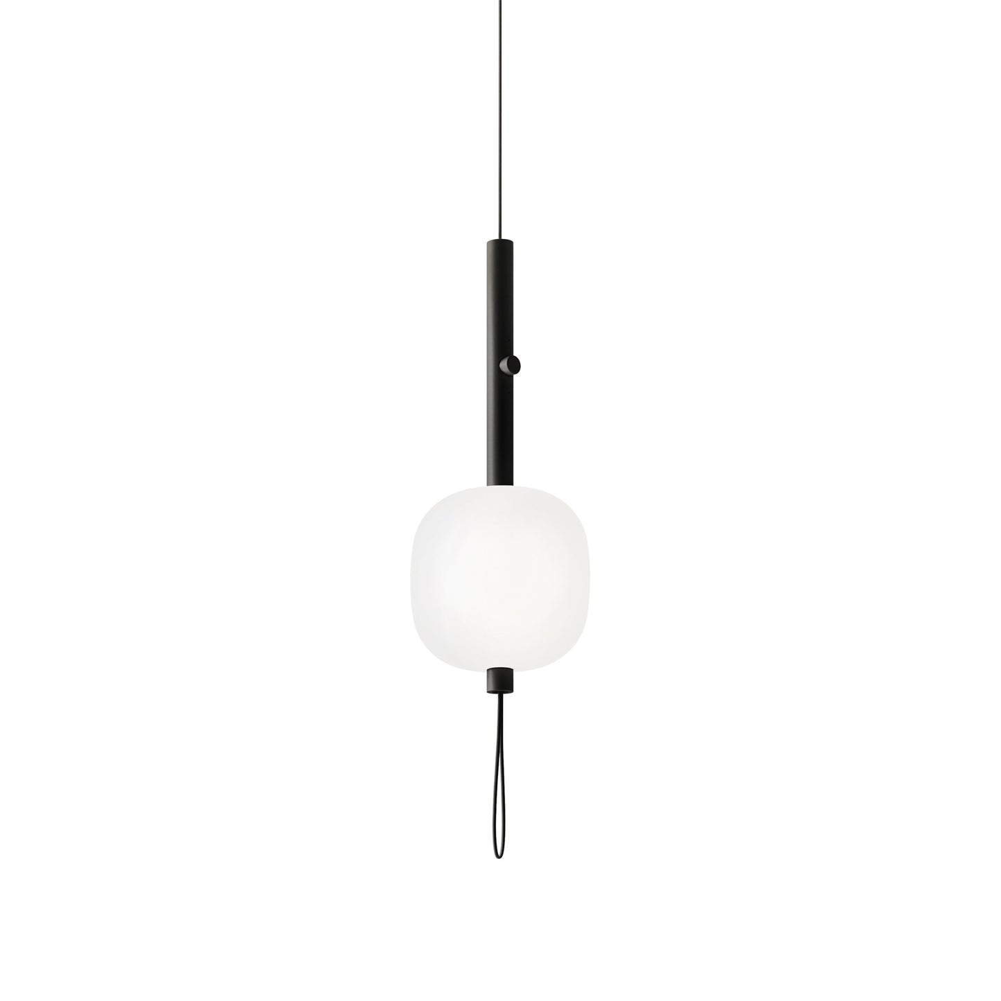 Motus LED Pendant Light in Black.