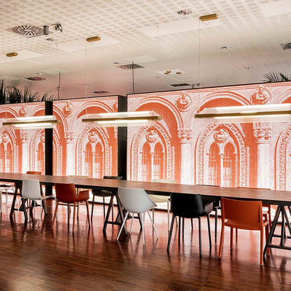 Nami LED Pendant Light in restaurant.