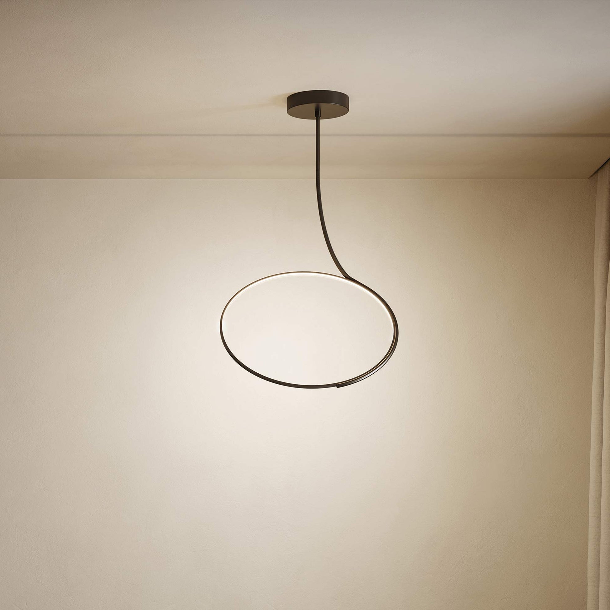 Poise LED Flush Mount Ceiling Light in Detail.