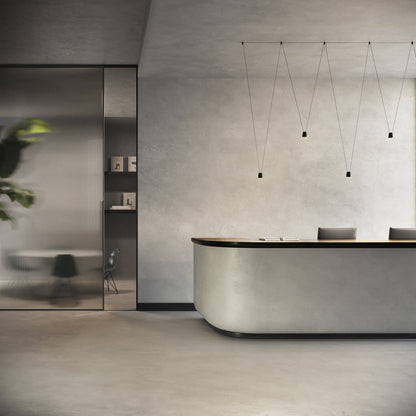 Sling LED Pendant Light in office.