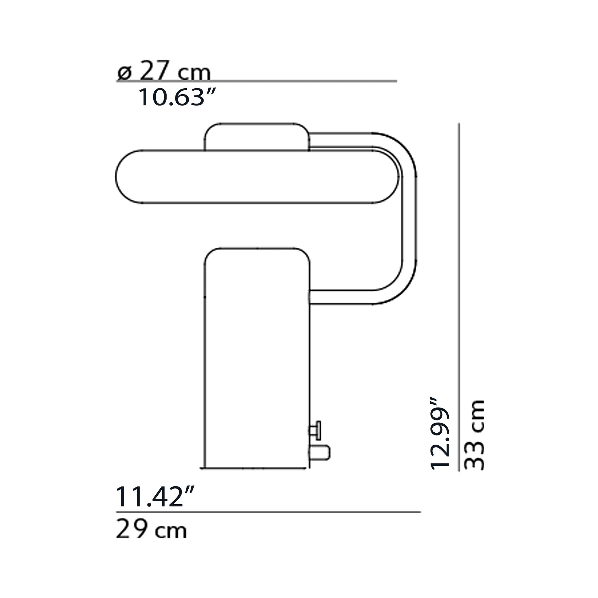 Tratto LED Table Lamp – City Lights SF
