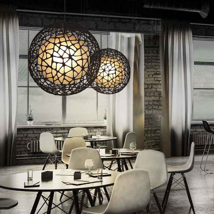 C U C Me Pendant Light in dining room.